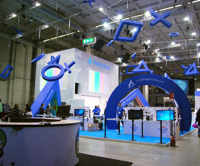 Sony Playstation - Games Week - Milan 1